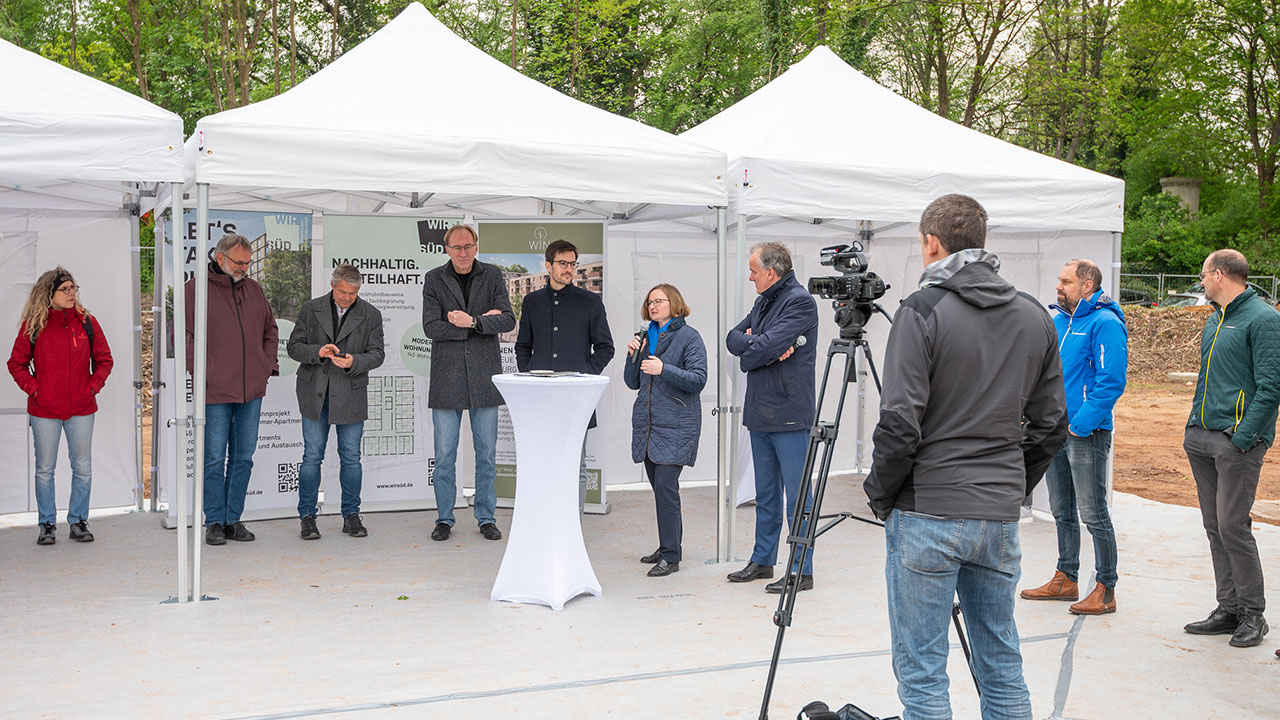 Eine Rede von der Geschäftsführung