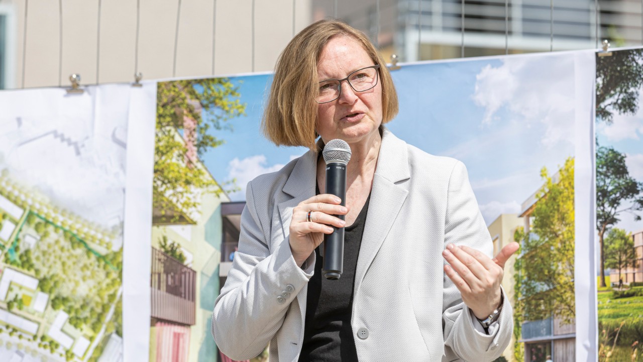 Eine Rede von Dr. Magdalena Szablewska, technische Geschäftsführung der FSB, beim Spatenstich für den zweiten Bauabschnitt im Metzgergrün