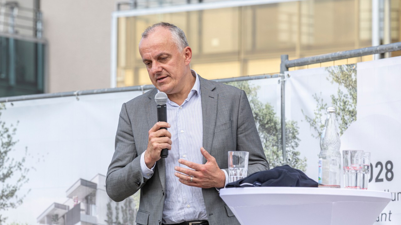 Eine Rede von Dr. Matthias Müller, kaufmännische Geschäftsführung der FSB, beim Spatenstich für den zweiten Bauabschnitt im Metzgergrün