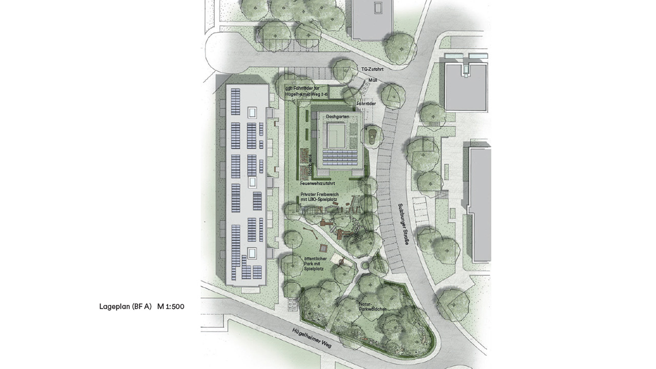 Lageplan Sulzburger Straße